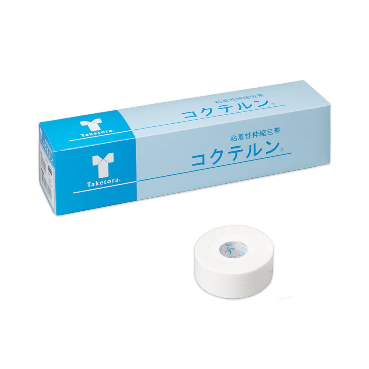 Amazon | 竹虎 【粘着性伸縮テープ】 コクテルン No.2.5 12巻入 | 竹虎